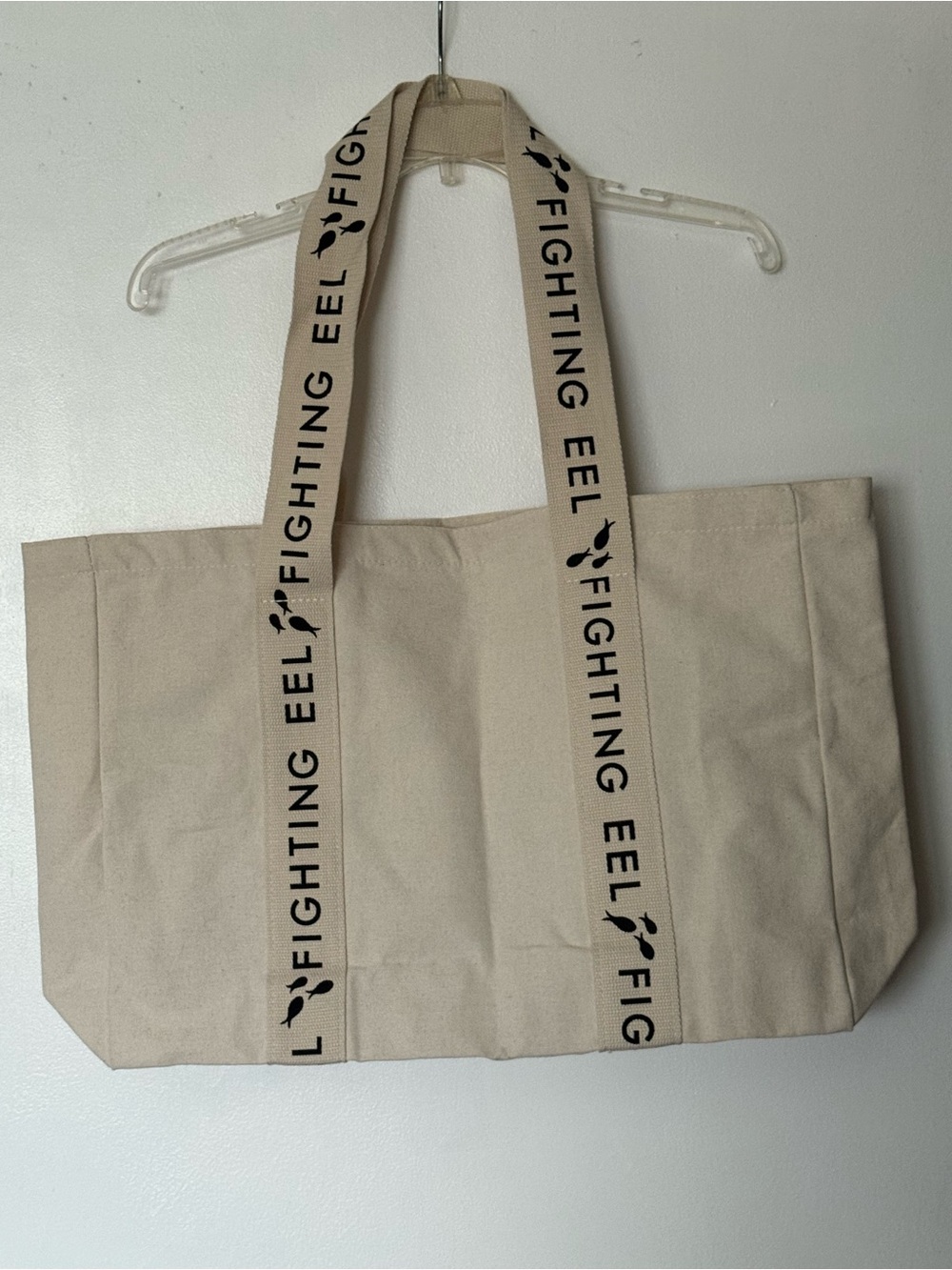 Fighting Eel Large Tote Bag